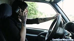 oh man, i'm totally into seducing this inked lesbian babe's hairy pussy