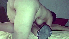Madura cowgirl takes a big cumshot on her ass