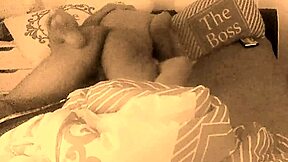 Testing out the new night vision gear while pleasuring myself with a phallus on her face, and she reciprocates by straddling me with her moistened folds enveloping my mouth.