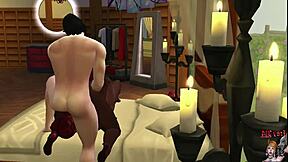 Three brunettes engage in a steamy threesome