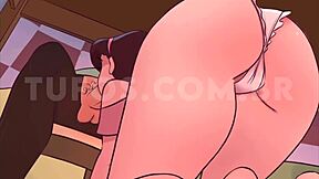 Small boobs and big tits anime porn