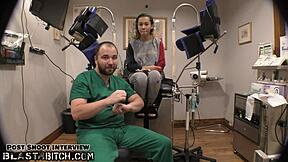 Doctor Tampa's intense fucking and cumshot on Kalani Luana's ass in a hospital fetish video
