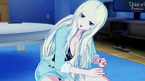 Irina Jelavic's Ansatsu Kyoshitsu: A homemade Joi experience