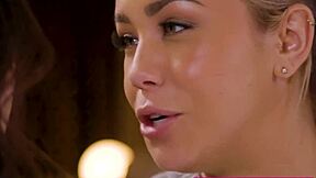 Alina Lopez and Evelyn Claire's sensual encounter