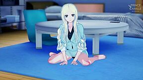 Irina Jelavic's Ansatsu Kyoshitsu: A homemade Joi experience