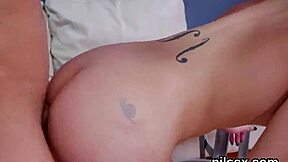 Rough anal sex leads to intense deepthroat and ass-to-mouth cumplay