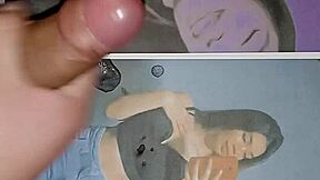 Homage to my solitary companion featuring a massive cock, ample breasts, and sensual anal play.