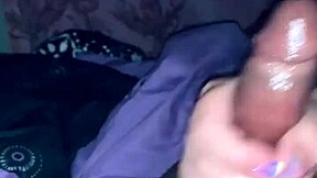 Ebony handjobs a giant black cock