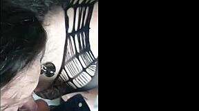 French amateur couple engages in passionate oral sex and sells their panties