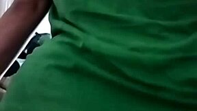 A promiscuous married woman fondly wiggles her buttocks on her spouse's substantial member
