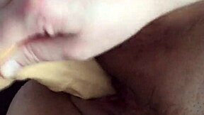 Thick milf wife uses big dildo for pleasure