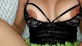 Xania Lombar's sensual journey of self-pleasure and submission