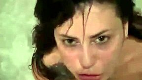 Natural tits and oral orgasm