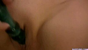 Jenessa's homemade solo session with toys and orgasm