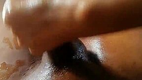 Sensual dick rubdown by a skilled masseuse