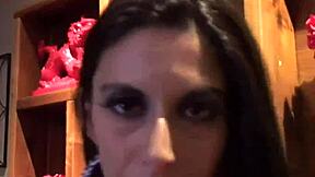 Sissy sis dominates and teases in BDSM POV