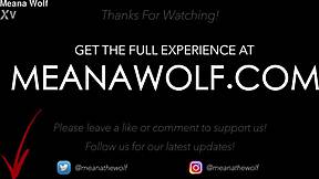 Meana Wolf's hairy pussy gets the attention it deserves