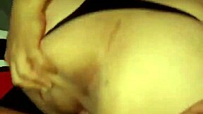 Wife with a big ass gets pleasured by her husband's oral skills