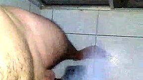 Hot boy indulges in self-pleasure post bath