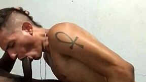 Gay group gets wild with monster cock and milk in outdoor orgy
