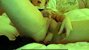 Young nun pleasures herself with a crucifix on camera