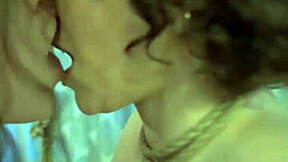 Amateur lesbians explore light restraints and sensual oral pleasure