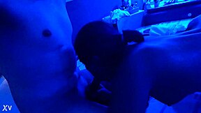 Mature brunette gives an amazing amateur blowjob