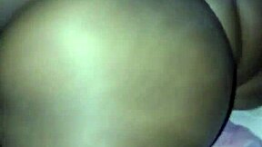 African American bbw with a big butt twerks while getting fucked from behind
