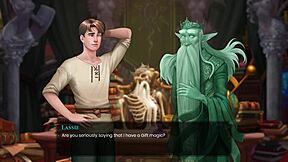 A distraught soul and his skillful master's enchanting game