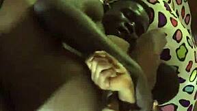 Bondage babe takes on a big black cock in full HD video
