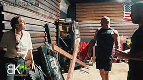 A hard lesson in humiliation and rough sex with the neighbors