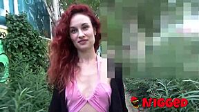 Redhead Ariel ortiz's passionate first interracial experience