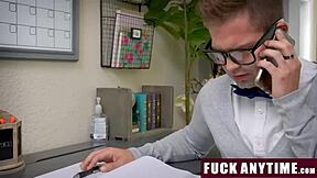 Two tutors introduce a threesome with their student