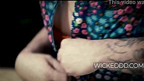 A middle-aged man engages in sexual activity with his attractive younger partner, Coco Lovelock, using various positions including cowgirl and riding.