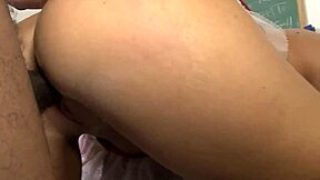 Briella's bouncing ass gets pounded by a big black dick