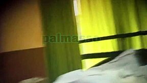 Amateur couple engages in passionate sex under surveillance