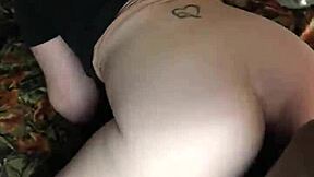 White girl enjoys big black cock in interracial encounter