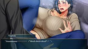 New game release features milf with big tits in Hentai visual novel