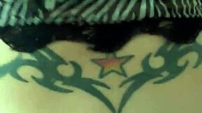 Crossdressing neighbors share a steamy bareback encounter