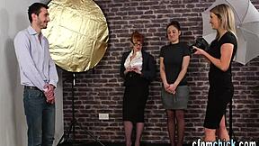 British dominatrix humiliated and covered in semen