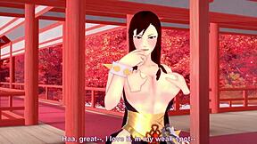 Chun-li's seductive POV encounter in animated video