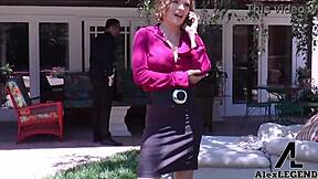 Krissy Lynn's big natural tits get pleasure during a real estate transaction