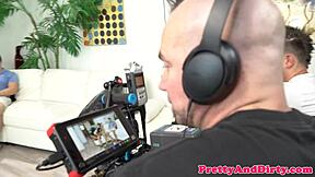 Full movie of Latina pornstar's backstage experience