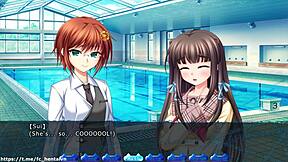 Japanese insects' insemination tale: Su route continues in Hentai game