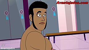 Brazilian gay comics feature hot animations