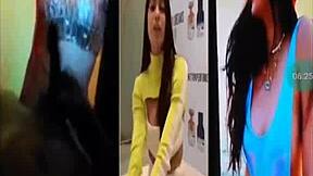 Jhanvi Kapoor's cumshot compilation with gym sex and group action