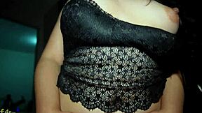 Latina stepdaughter's morning surprise: oral and riding skills