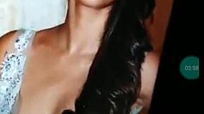 Pooja Hegde receives a tribute of a massive cumshot on her face