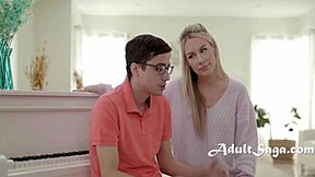 A steamy affair between a teacher and student at the piano