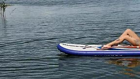 Uninhibited couple's outdoor reality: Naked and wild